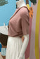 Bonita Knit Top ~ Blush