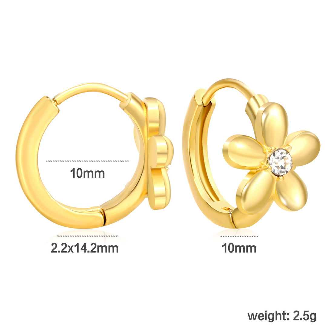 Bloom & Tide Hoops ~ Waterproof