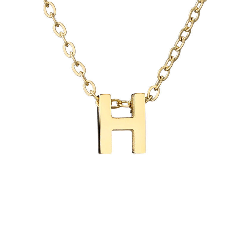 Initial Letter Necklace