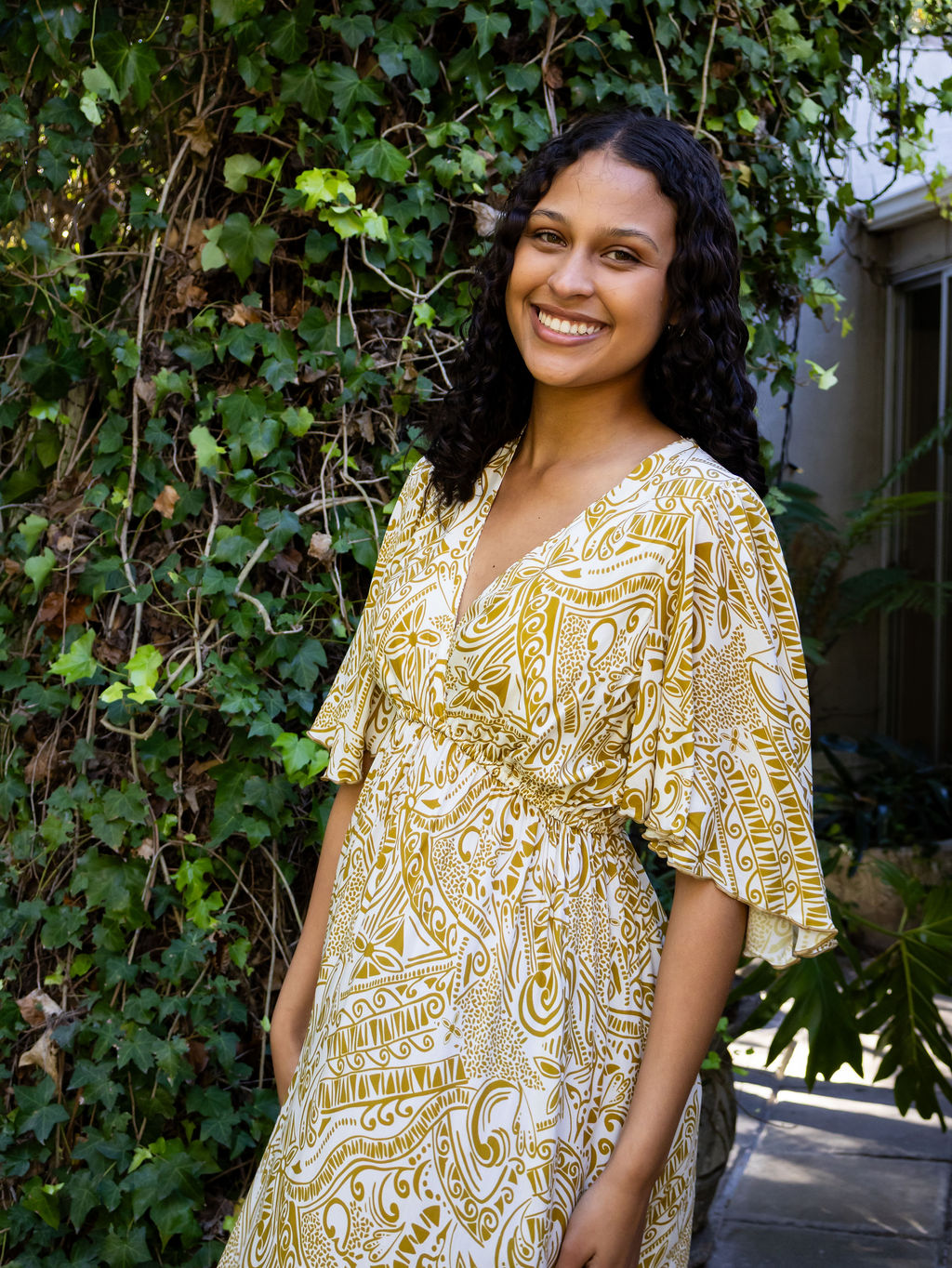 Bali Breeze Dress ~ Island Script