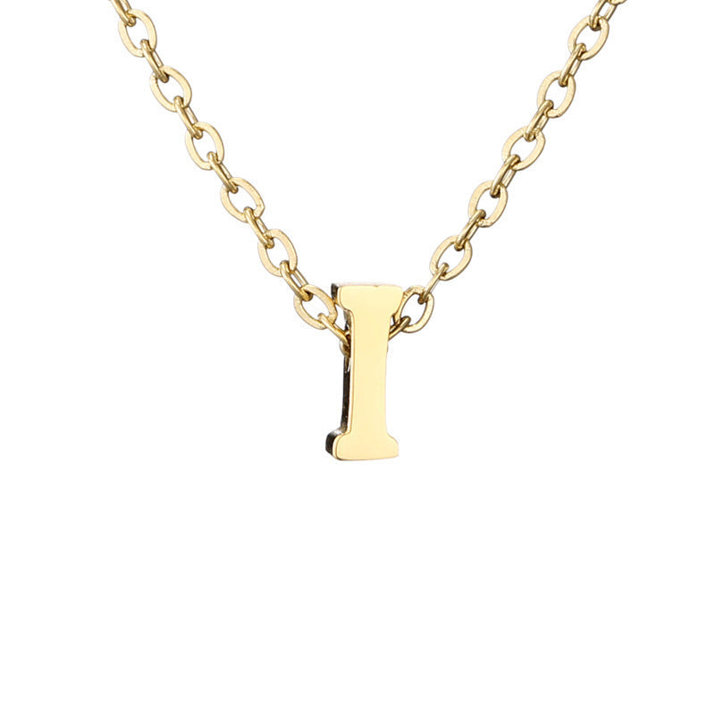 Initial Letter Necklace