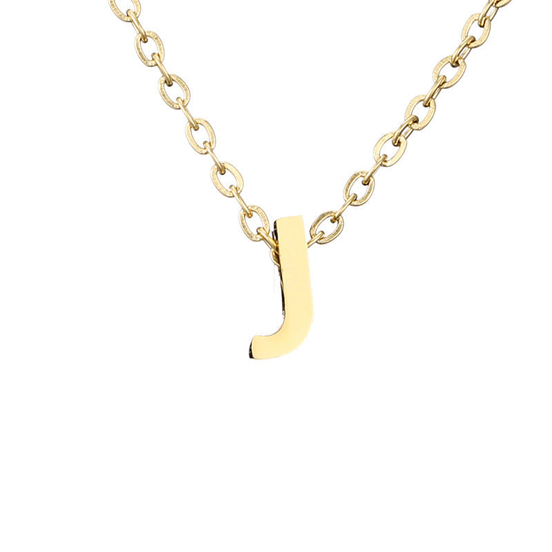 Initial Letter Necklace