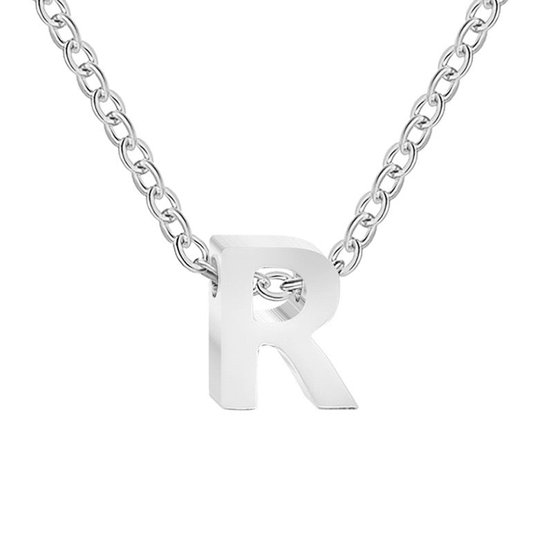 Initial Glow Letter Necklace ~ Waterproof