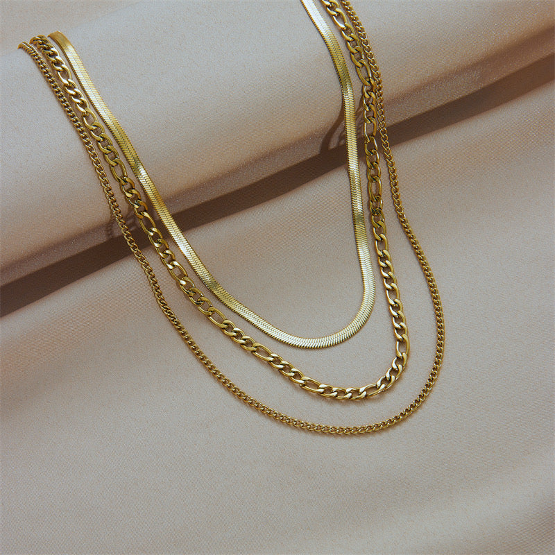 Layers of Light 3 Piece Necklace Set ~ Waterproof