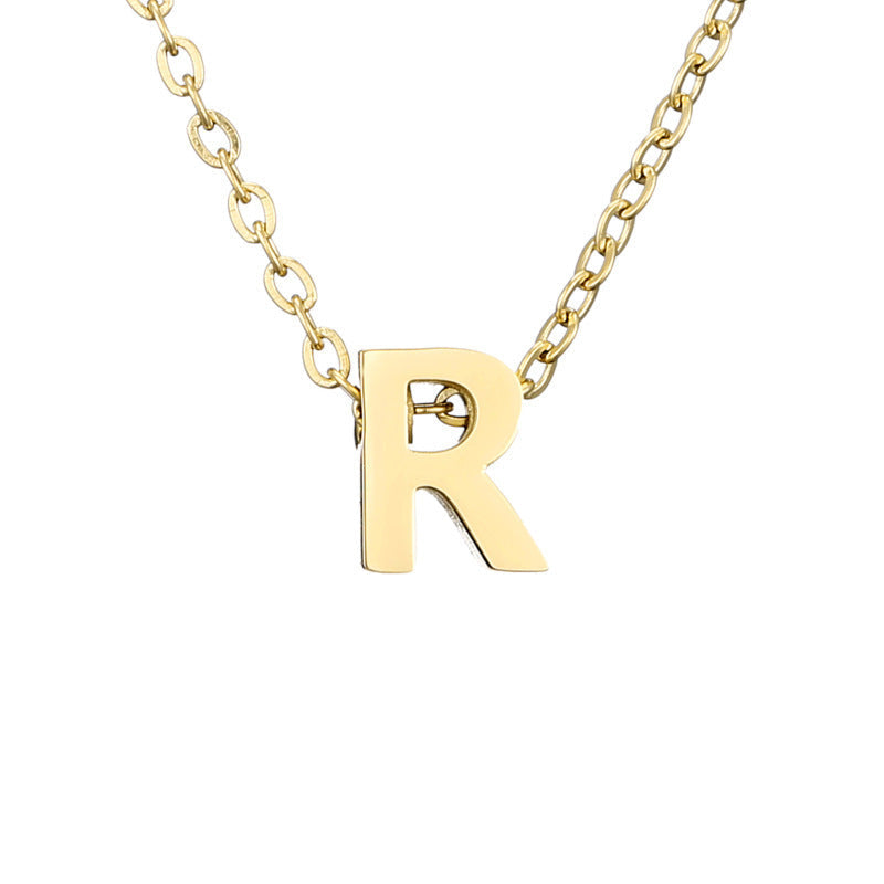 Initial Letter Necklace