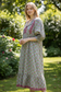 Saffron Garden Empire Dress