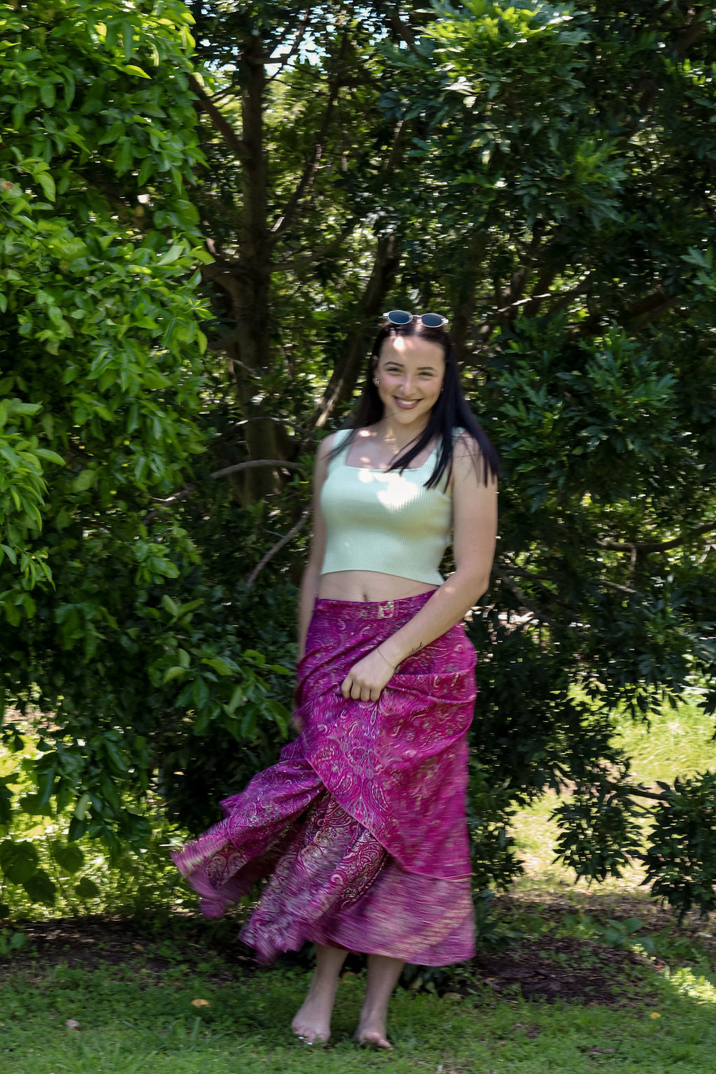 Sundown Wrap Skirt