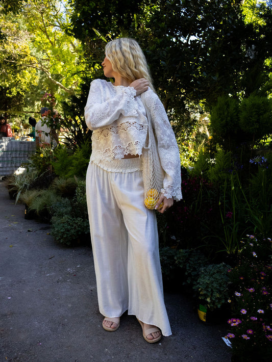 Brooklyn Pants ~ White