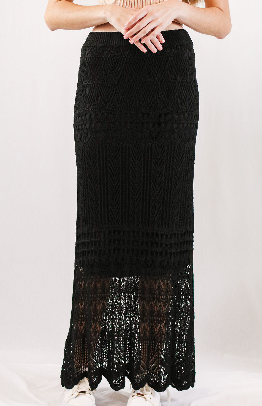 Afterglow Crochet Skirt