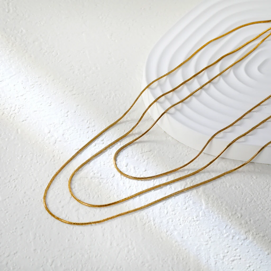 Triple Layer Dagger Necklace ~ Waterproof