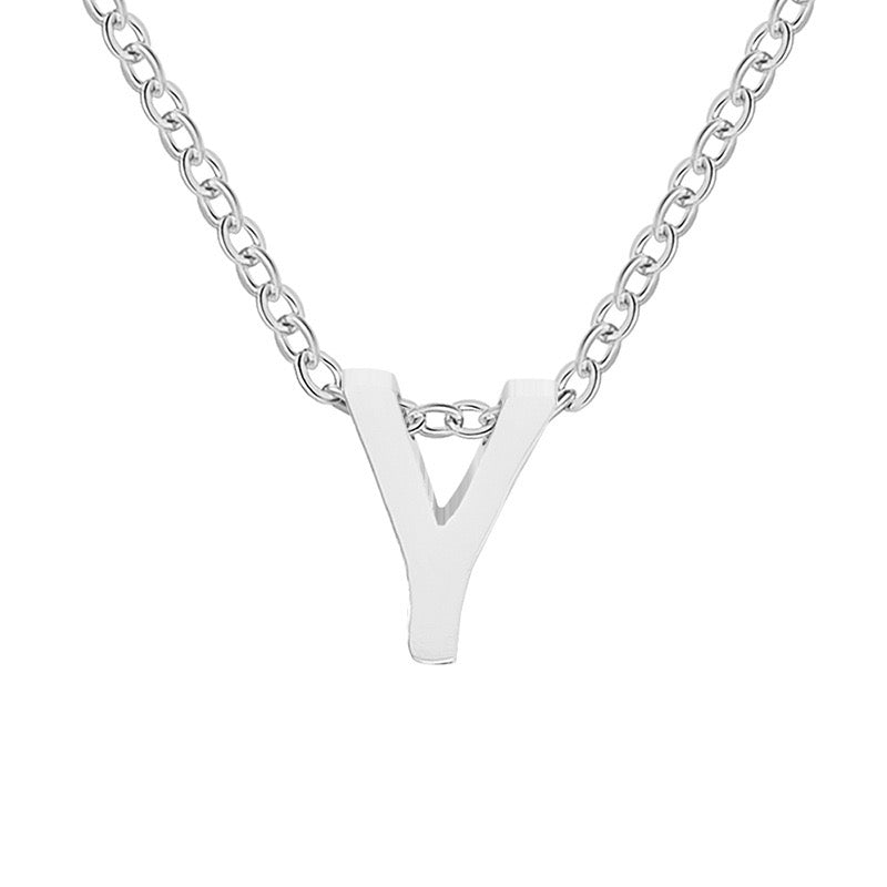 Initial Glow Letter Necklace ~ Waterproof