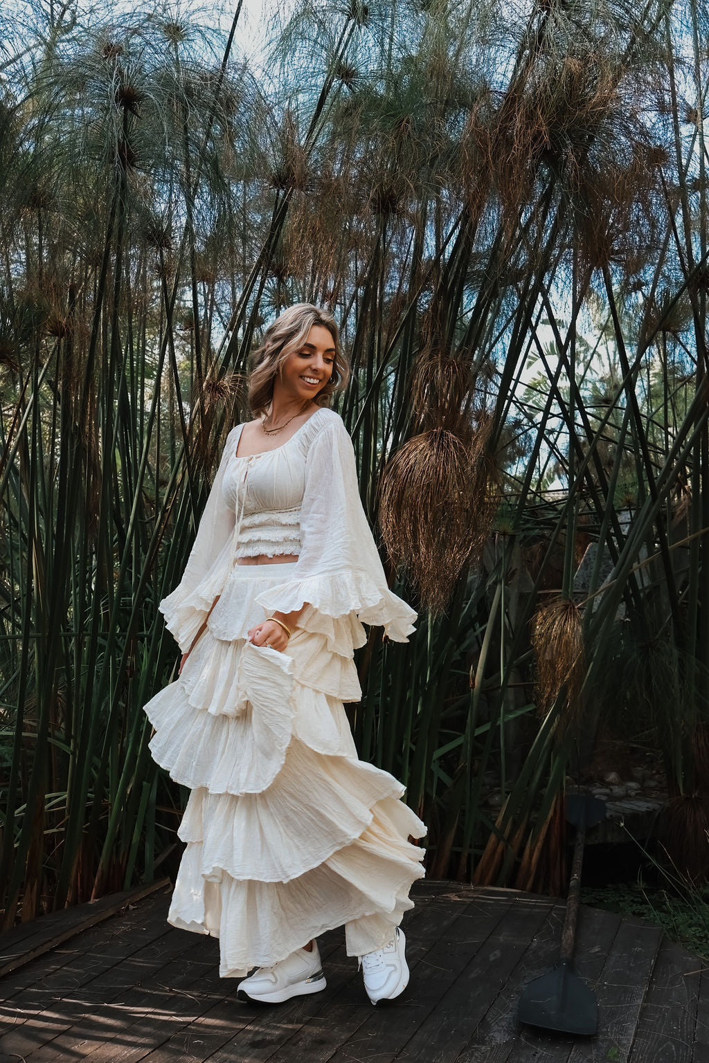 Serene Tiered Skirt