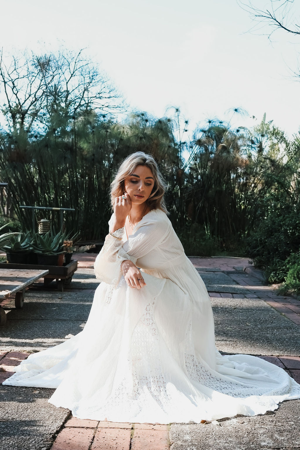 White Magnolia Dress