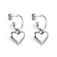 Halo Heart Hoops ~ Waterproof