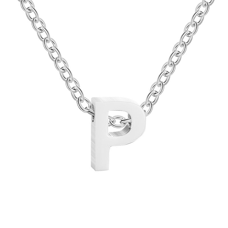 Initial Glow Letter Necklace ~ Waterproof