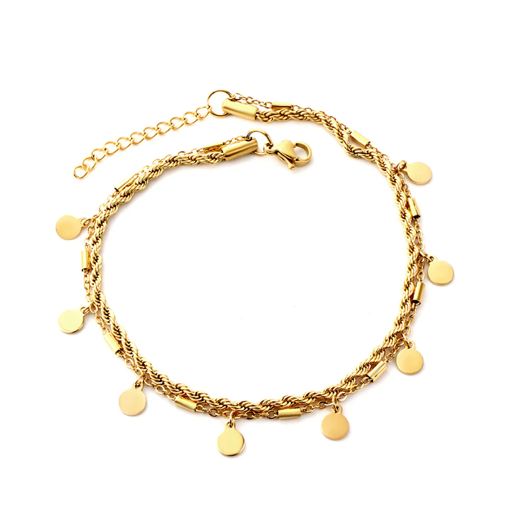 Beach Bells Anklet ~ Waterproof
