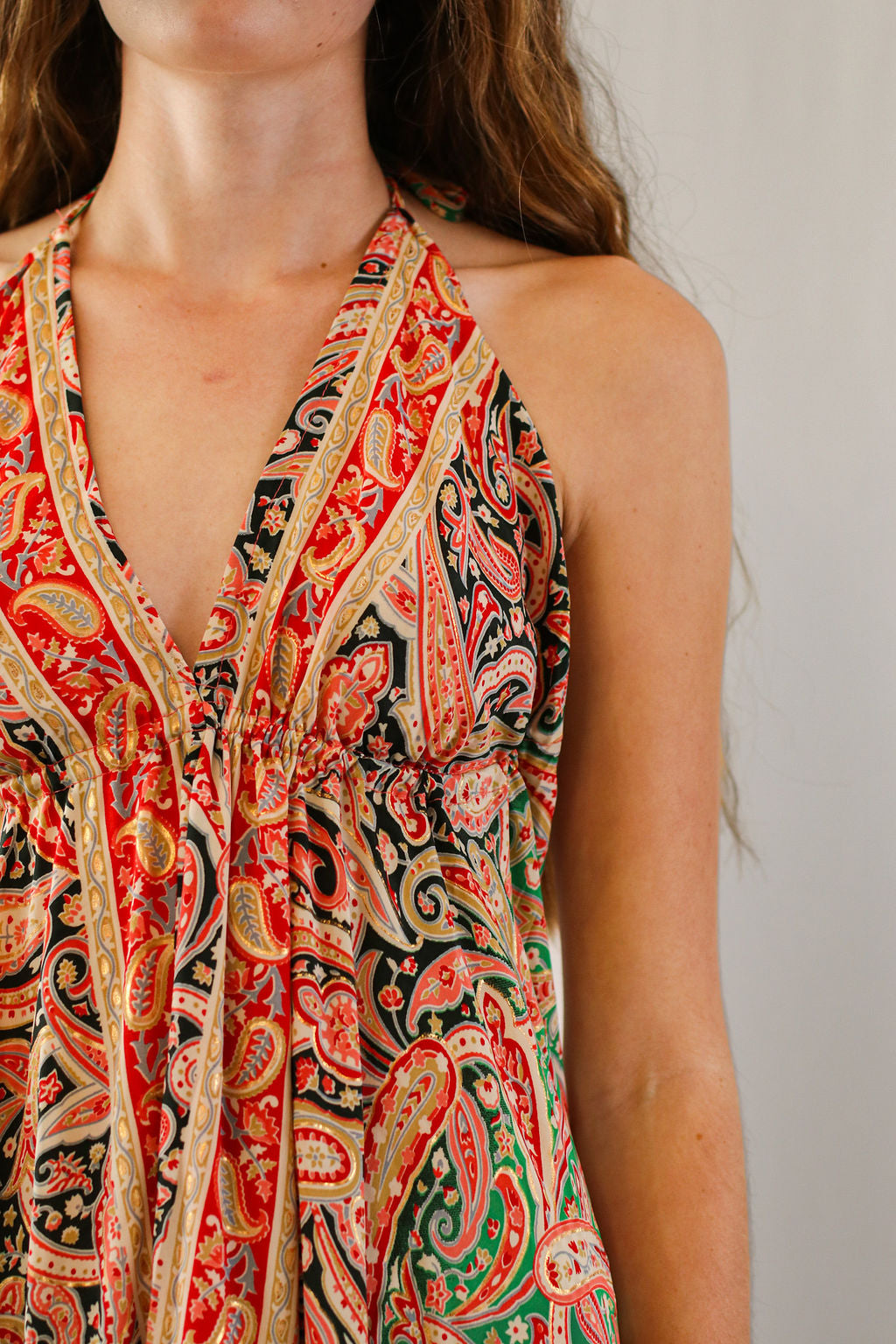 Coral Rose Dress