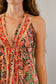 Coral Rose Dress
