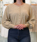Cloud Button Cardigan