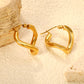 Cyprus Twist Earrings ~ Waterproof