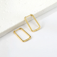 Jagger Square Hoops ~ Waterproof