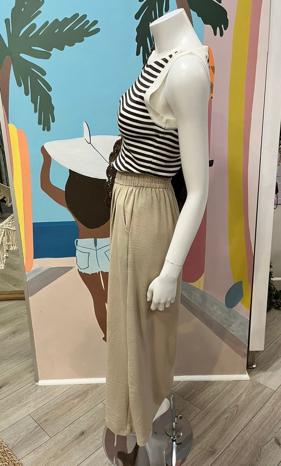 Lily Belle Pants ~ Oat