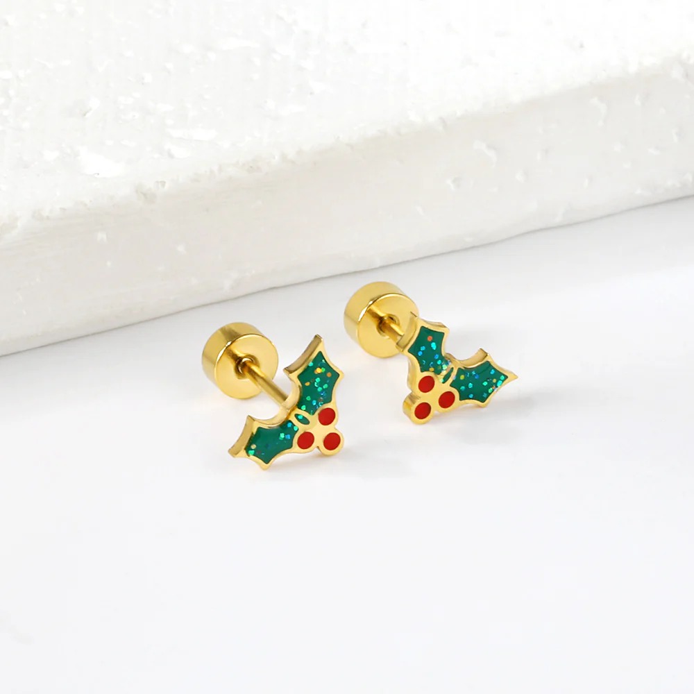 Mistletoe Magic Studs ~ Waterproof