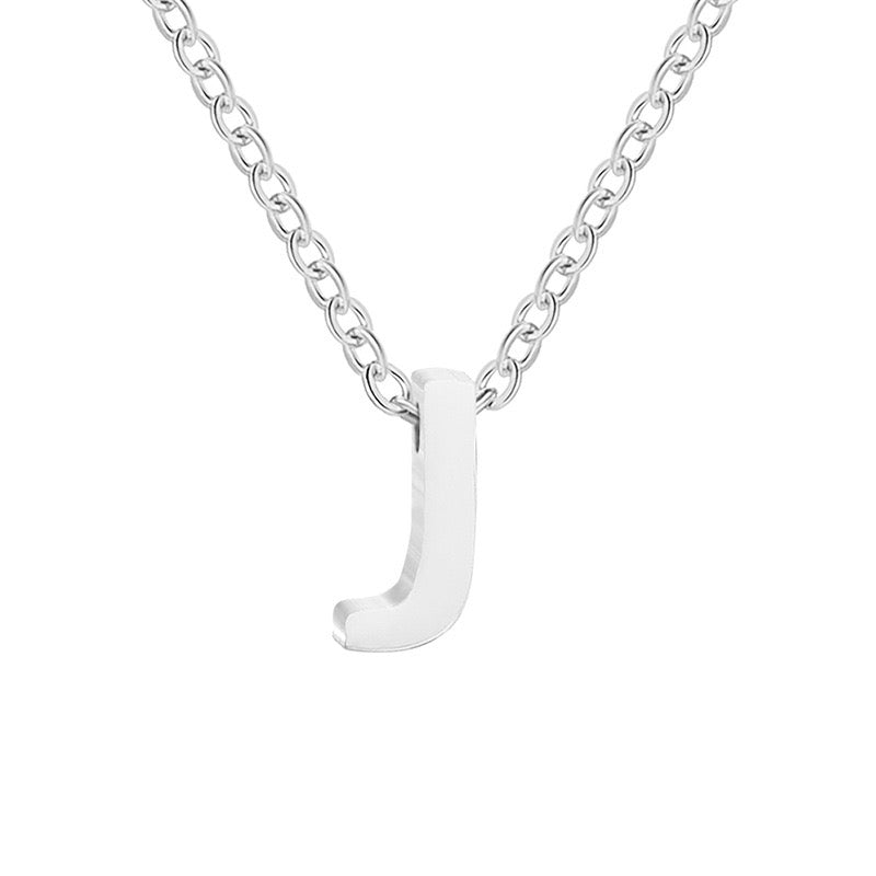 Initial Glow Letter Necklace ~ Waterproof
