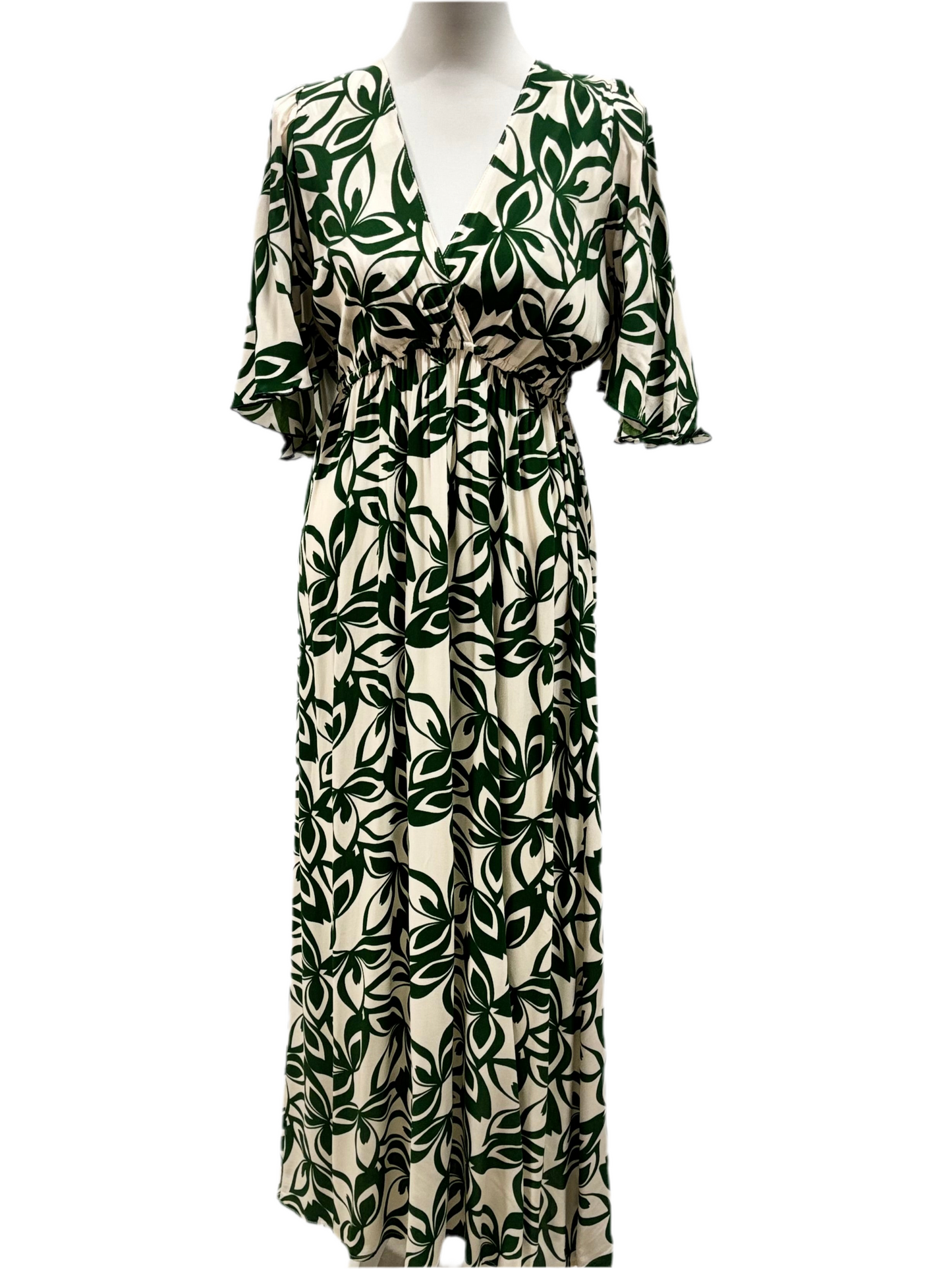 Bali Breeze Dress ~ Botanic Leaf