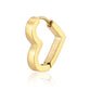 Tiffany Gold Heart Hoops