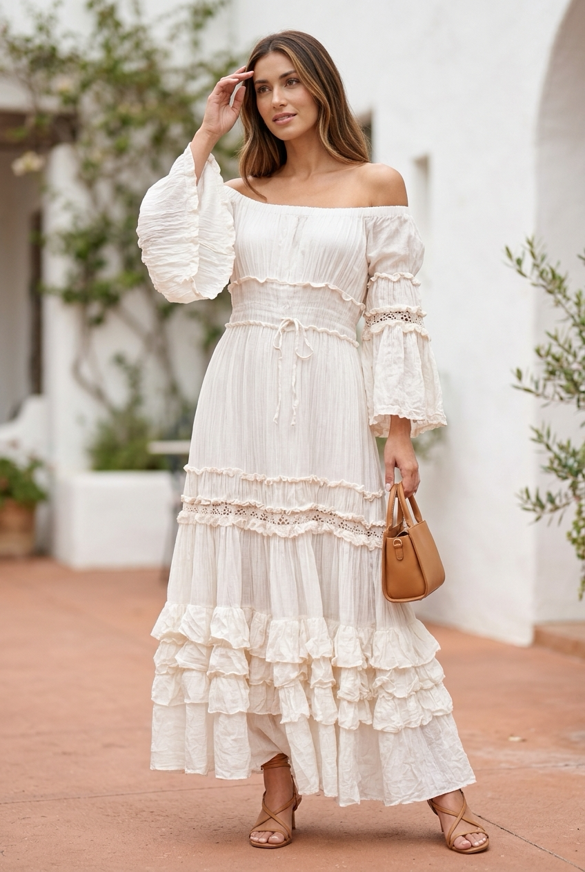 Willow Ruffle Dress