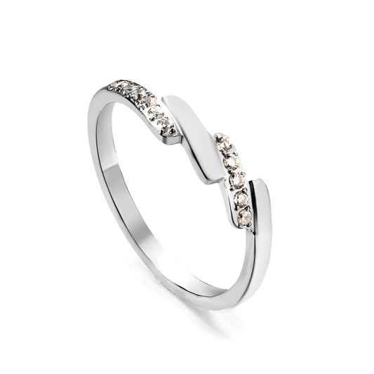 Cascade Spark Steel Ring ~ Waterproof