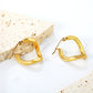 Cyprus Twist Earrings ~ Waterproof