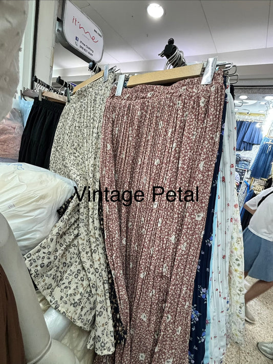 Vintage Petal Skirt