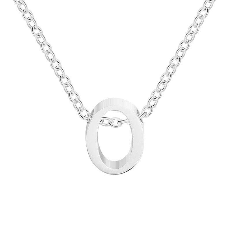 Initial Glow Letter Necklace ~ Waterproof