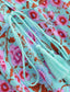 Aqua Rose Dress