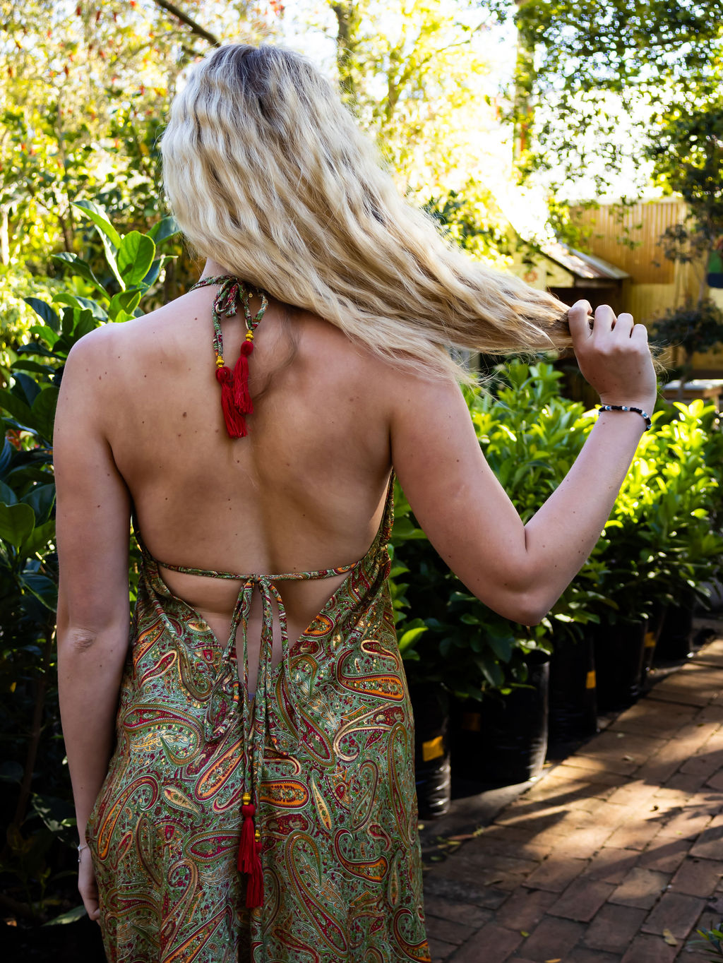 Coral Rose Dress