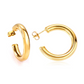 Nikita Hoop Earrings ~ Waterproof