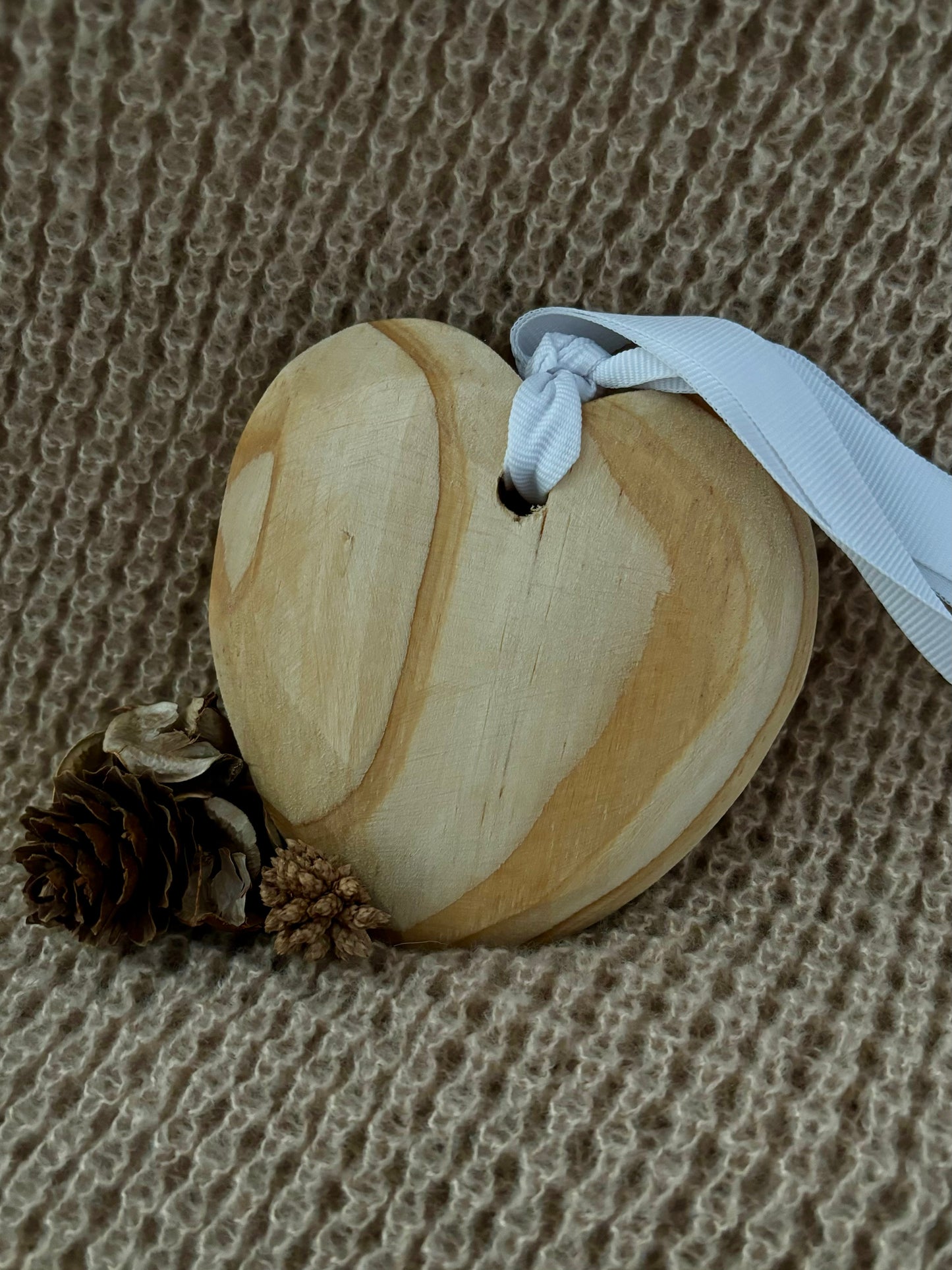 Wooden Scented Heart