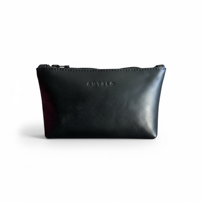 Antelo Norris Leather Zip Pouch