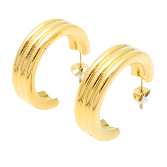 Bali Curl Earrings ~ Waterproof