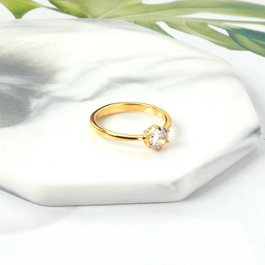 Golden Vow Ring ~ Waterproof