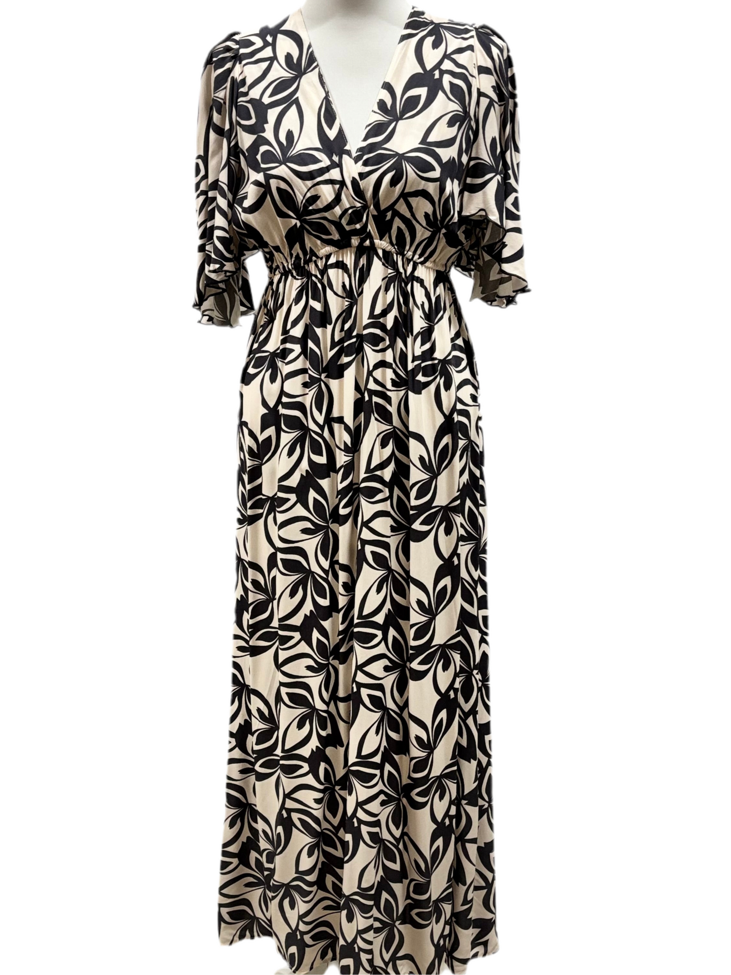 Bali Breeze Dress ~ Botanic Leaf