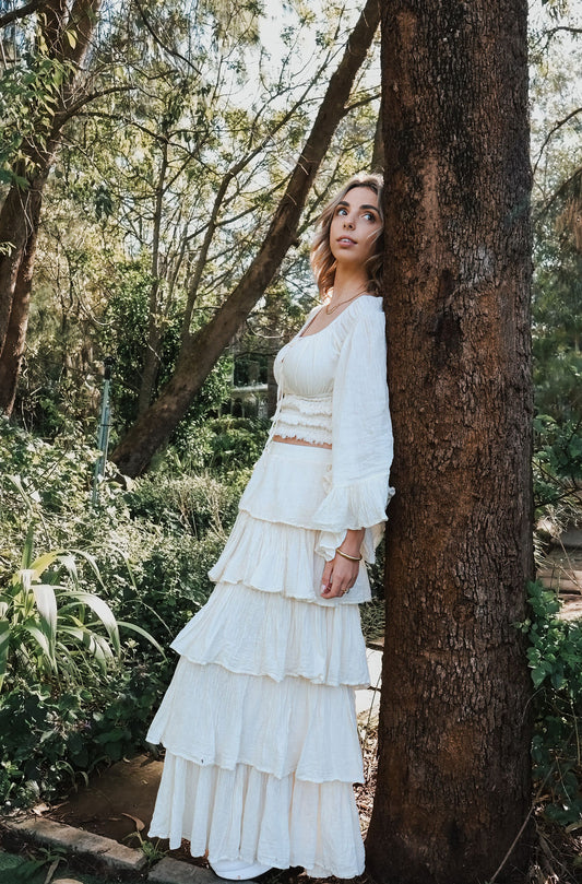 Serene Tiered Skirt