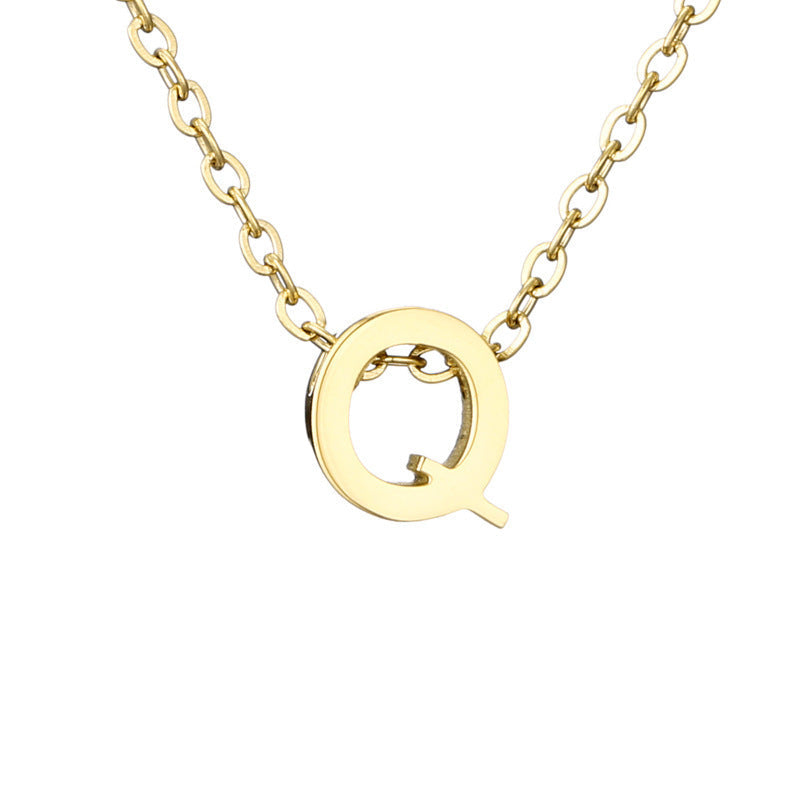 Initial Letter Necklace