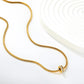 Halo Crystal Necklace ~ Waterproof