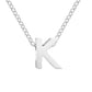 Initial Glow Letter Necklace ~ Waterproof