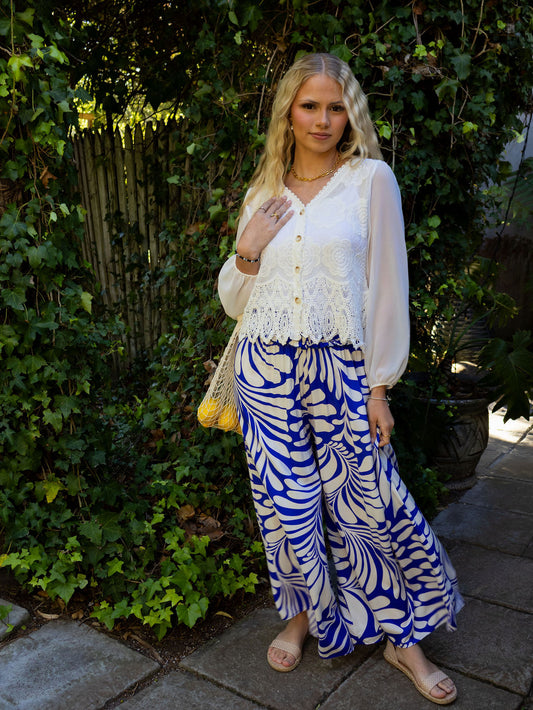 Marbella Lace Blouse
