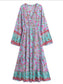 Aqua Rose Dress