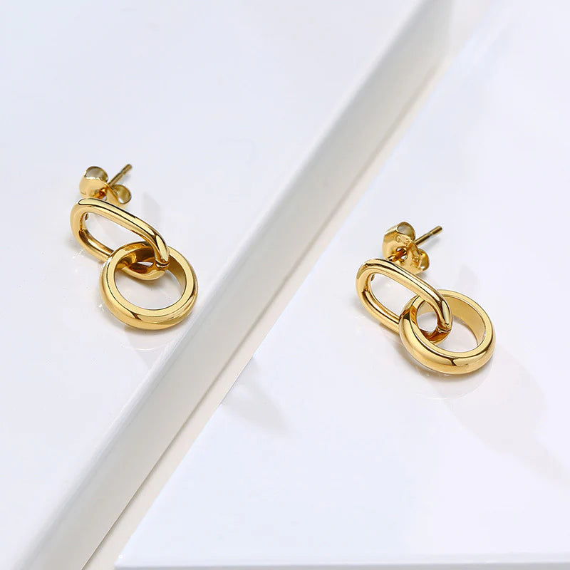 Twin Tides Earrings ~ Waterproof